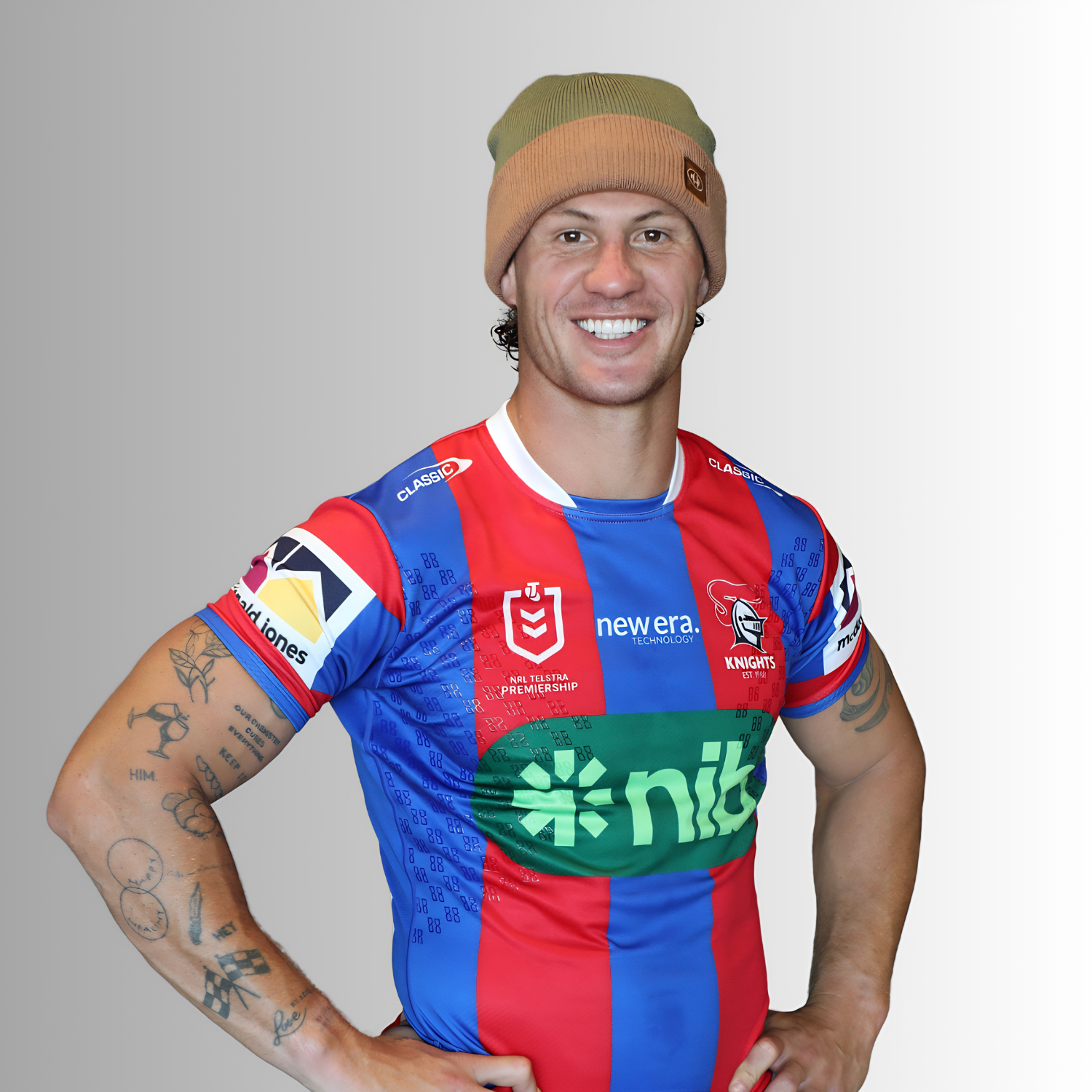 2026 Khaki Combo Beanie