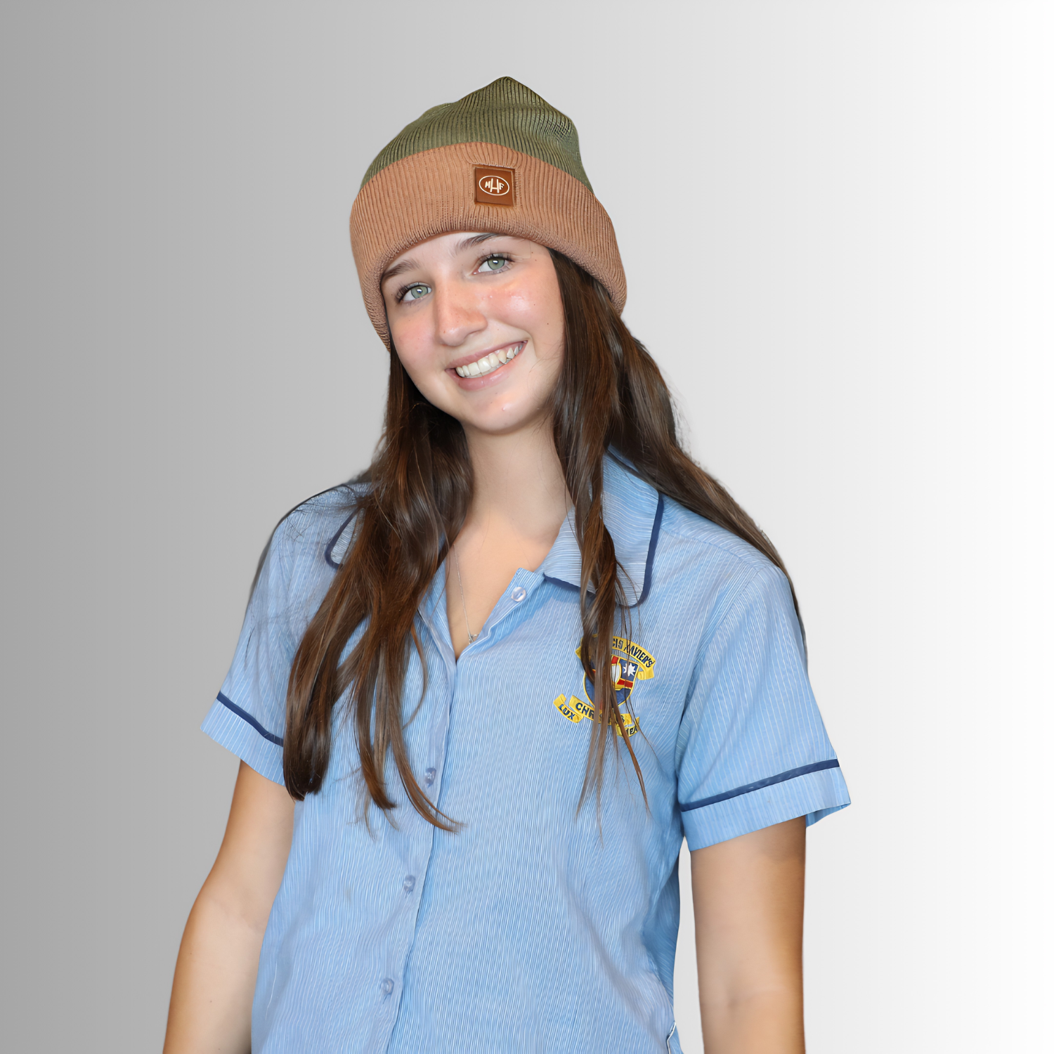 2026 Khaki Combo Beanie